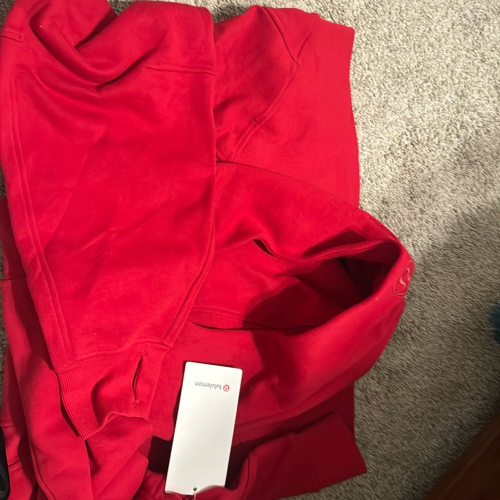 Brand new Lululemon half zip hoodie Scuba